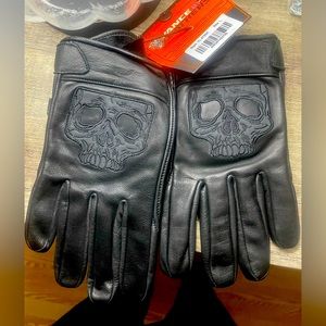 Vance leather motorcycle gloves